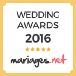 logo wedding award par mariages.net 2016