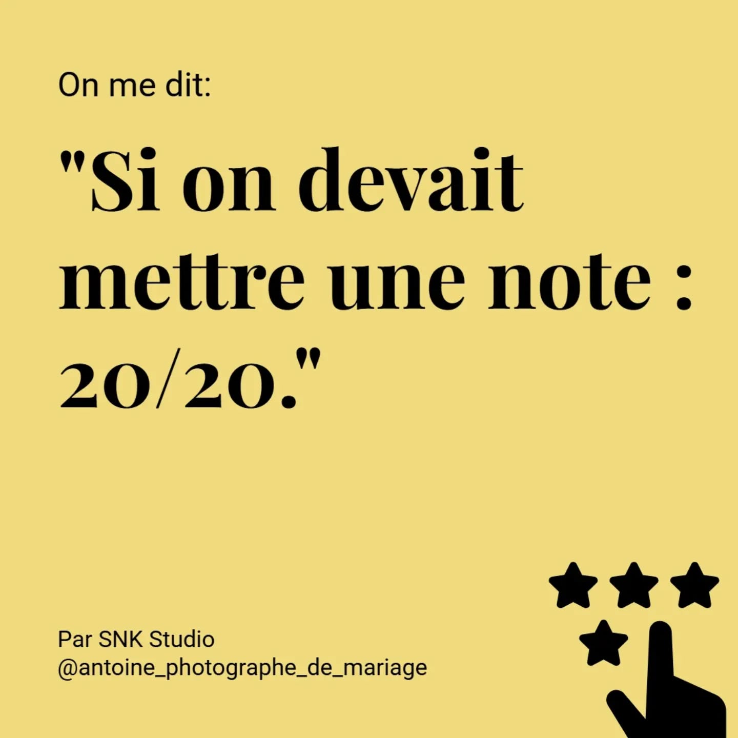 ⭐ “Si on devait mettre une note… ce serait 20/20.” 💍✨
Derrière chaque image, il y a des rires, des frissons, des instants vrais — et la volonté de raconter leur histoire avec sincérité et élégance. 📸
Chez SNK Studio, chaque mariage est unique. Je m’implique du premier contact jusqu’au dernier cliché pour que vos souvenirs soient à la hauteur de votre journée : parfaits, vivants et authentiques. 💫
#SNKStudio #PhotographeMariage #Mariage2023 #TémoignageMariés #PhotoDeMariage #SouvenirInoubliable #WeddingPhotography #Emotion #20sur20 #WeddingStory